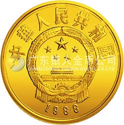 珍稀動物金銀紀念幣(第1組)圓形金質紀念幣