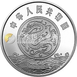 黃河文化金銀紀(jì)念幣(第1組)27克圓形銀質(zhì)紀(jì)念幣