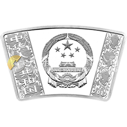 2017中國丁酉(雞)年金銀紀(jì)念幣30克扇形銀質(zhì)紀(jì)念幣