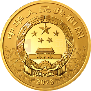 2023中國癸卯(兔)年2公斤圓形金質紀念幣