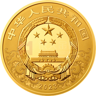 2023中國癸卯(兔)年10公斤圓形金質紀念幣