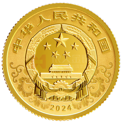 2024中國(guó)甲辰(龍)年3克金質(zhì)紀(jì)念幣