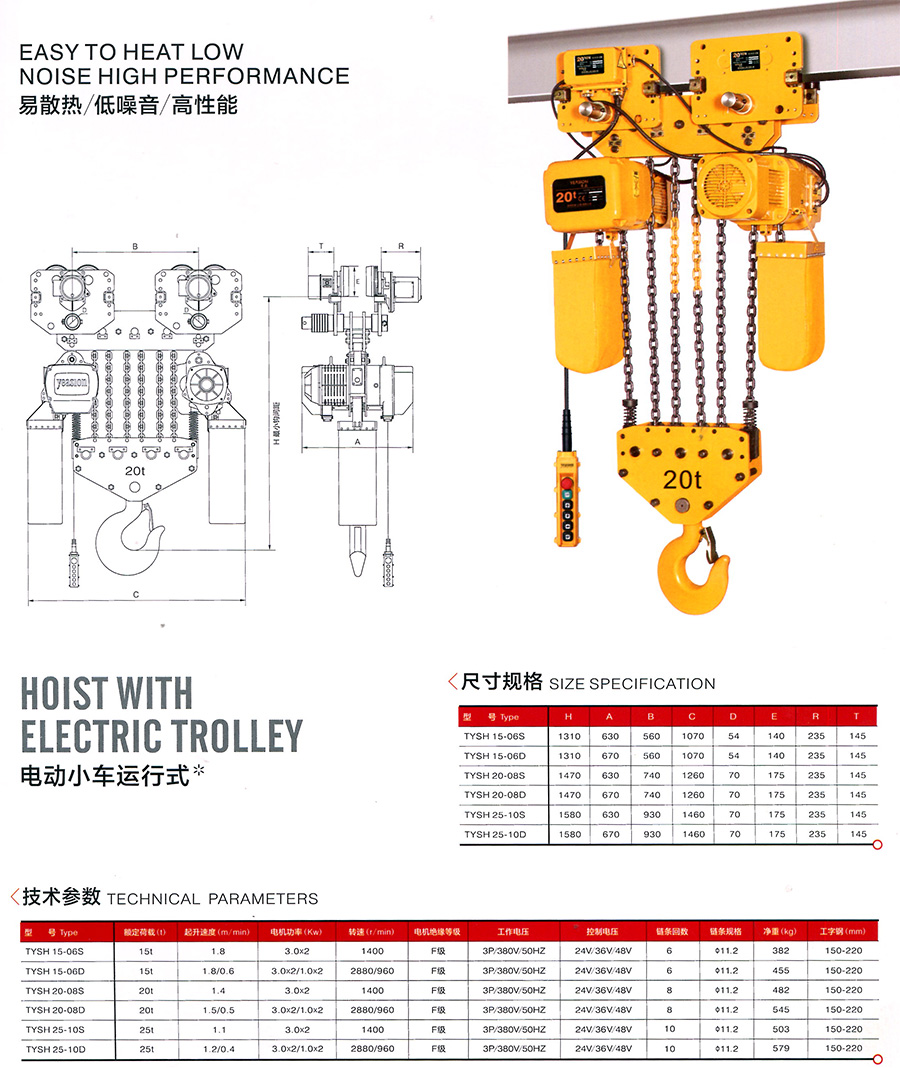 20T電動(dòng)小車(chē)運(yùn)行式--